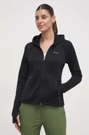 Bluzy damskie - Columbia bluza sportowa Boundless Trek kolor czarny z kapturem gładka - miniaturka - grafika 1