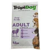Sucha karma dla psów - TropiDog - Karma sucha dla dorosłych psów małych ras z jagnięciną - miniaturka - grafika 1