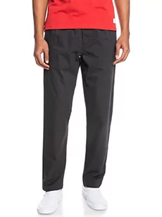 Quiksilver Chinosy męskie, czarne, M - Spodnie męskie - miniaturka - grafika 1