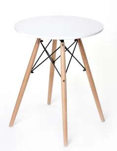 Stół do jadalni HOME INVEST INTERNATIONAL, biały, 60x60x74 cm - Stoły - miniaturka - grafika 1