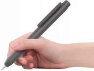 Długopisy - Ciemno Szare Etui Na Długopis Do Apple Pencil 1 Generacji Wysuwana Końcówka - miniaturka - grafika 1