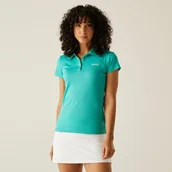 Koszulki i topy damskie - Regatta Damska koszulka polo Maverick V Niebieski, Rozmiar: 42 - miniaturka - grafika 1