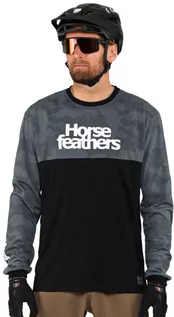 Koszulki rowerowe - Horsefeathers FURY digital/white shirt rower - XL - grafika 1