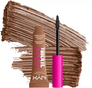NYX Professional Makeup Professional Makeup - Thick It. Stick It! Thickening Brow Mascara - Tusz do brwi - 7 ml - 03 - AUBURN - Akcesoria i kosmetyki do stylizacji brwi - miniaturka - grafika 3