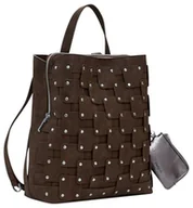 Torebki damskie - Desigual Back_New, Akcesoria PU Backpack Medium Women's, Brązowy brązowy, M - miniaturka - grafika 1
