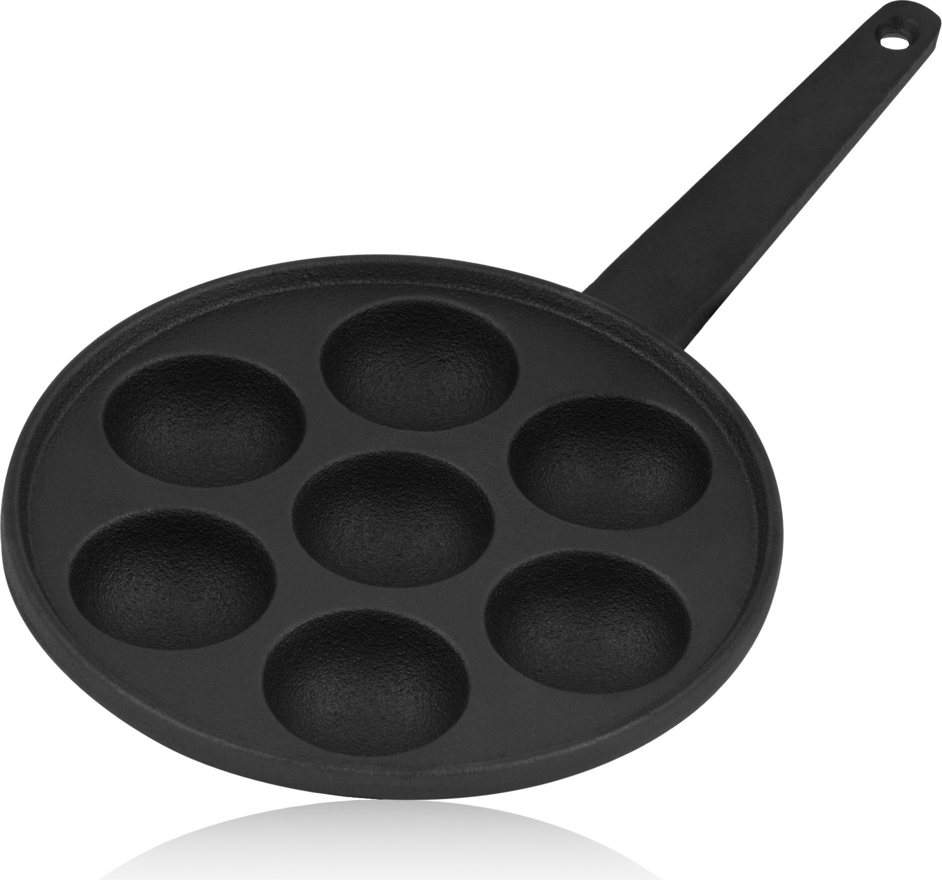 Żeliwna patelnia BBQ-Toro do poffertjes Na 7 poffertjes i inne specjały cukiernicze Ø 20,5 cm