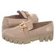 Mokasyny damskie - Mokasyny Beżowe MK 751 (SL450-a) Sergio Leone - miniaturka - grafika 1