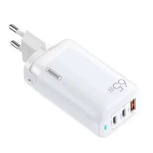 Ładowarka sieciowa Remax, RP-U55, 2x USB-C, USB, 65W (biała) - Ładowarki do telefonów - miniaturka - grafika 4