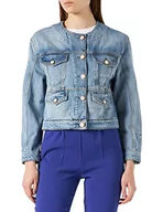 Kurtki damskie - Pinko Kurtka damska, F14_cień niebieski, 30 - miniaturka - grafika 1