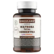 Układ pokarmowy - Singularis Superior Wątroba Total Berberyna, 60 kapsułek - miniaturka - grafika 1