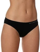 Bielizna sportowa damska - Brubeck Figi damskie bikini Comfort Cotton czarne r. S BI10020A - miniaturka - grafika 1