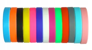 opaski bransoletki gumowe silikonowe 100szt opaska bransoletka silikonowa - Bransoletki - miniaturka - grafika 1