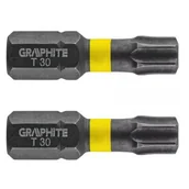 Narzędzia warsztatowe - Topex Grupa sp. z o.o. S.K. Bity udarowe TX30x25mm 2szt. 56H516 - miniaturka - grafika 1