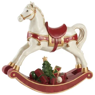 Figura Koń Na Biegunach Winter Collage Accessories Villeroy & Boch - Ozdoby bożonarodzeniowe - miniaturka - grafika 1