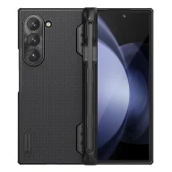 Etui i futerały do telefonów - Etui Nillkin Super Frosted Shield Fold na Samsung Galaxy Z Fold 6 5G z uchwytem na rysik - czarne - miniaturka - grafika 1