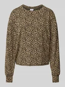 Swetry damskie - Sweter z dzianiny z okrągłym dekoltem model ‘NEREA AVI’ - miniaturka - grafika 1