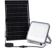 Lampy ogrodowe - Aigostar - LED RGB Ściemnialny naświetlacz solarny LED/15W/3,4V IP66 + pilot - miniaturka - grafika 1