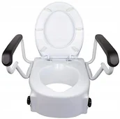 Miski WC - Nakładka toaletowa Mobiclinic 17 cm podniesiona deska sedesowa NASADKA TAJO NAKŁADKA NA DESKĘ SEDESOWĄ - miniaturka - grafika 1