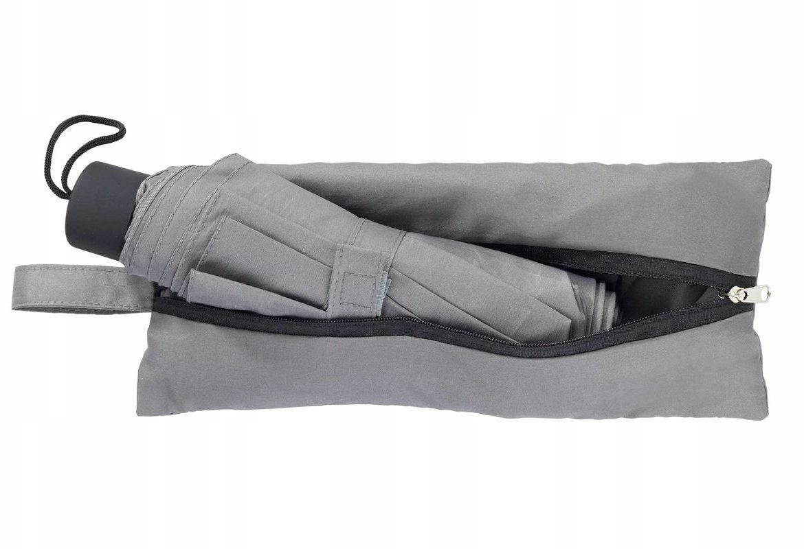 Maximex Parasolka składana, 2w1, torba na zakupy