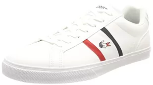 Lacoste 45CMA0055, Vulcanized Trampki męskie, WHT/NVY/RE, 43 EU, Wht Nvy Re, 43 EU - Trampki męskie - miniaturka - grafika 1