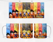 Kubki - KUBEK Z NADRUKIEM - DRAGON BALL ANIME +IMIĘ - miniaturka - grafika 1