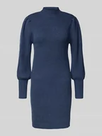 Sukienki - Sukienka o kroju comfort fit z dzianiny z mieszanki wiskozy model ‘KATIA’ - miniaturka - grafika 1