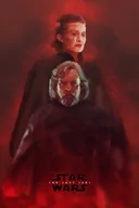 Plakaty - Plakat, Star Wars Gwiezdne Wojny – Ostatni Jedi – bohaterowie, 40x60 cm - miniaturka - grafika 1