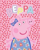 Koce i narzuty dla dzieci - Koc dla dzieci Świnka Peppa 130x160 - miniaturka - grafika 1