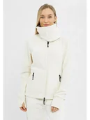 Kurtki damskie - Bench Kurtka polarowa "Funnel" w kolorze białym - miniaturka - grafika 1