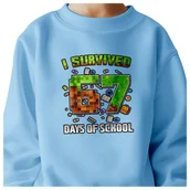 Bluzy dla dziewczynek - BLUZA DZIECIĘCA 67 SIX SEVEN VIRAL DLA CHŁOPCA DZIEWCZYNKI 110-116 - miniaturka - grafika 1