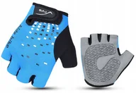 Rękawiczki rowerowe - Rękawiczki dziecięce Verso SB-01-8801-C niebieskie - miniaturka - grafika 1