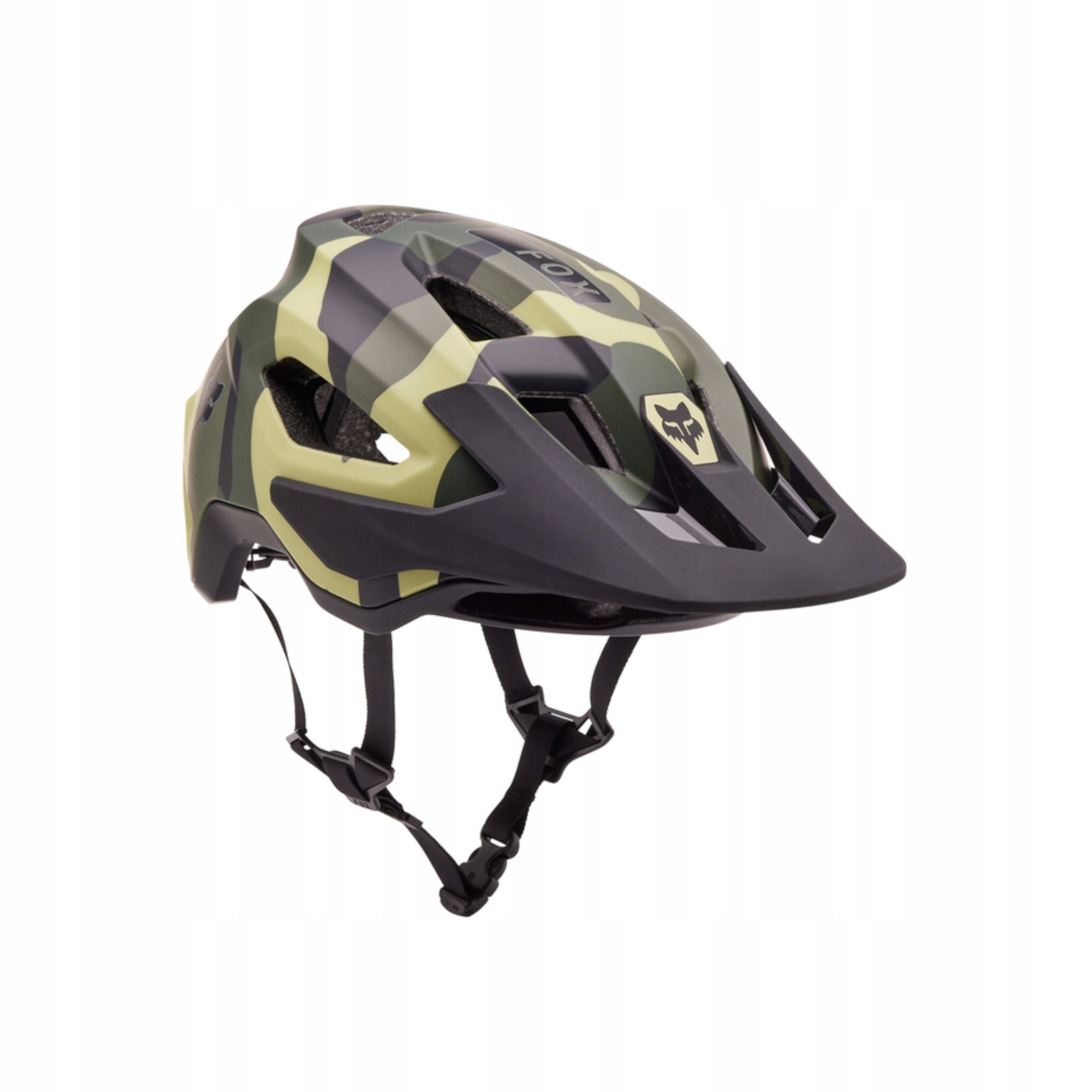 Kask rowerowy Fox Speedframe Camo Ce zielony, r. L.