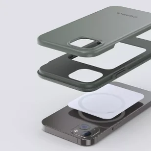 Choetech MFM Anti-drop case etui Made For MagSafe do iPhone 13 mini czarny (PC0111-MFM-BK) - Etui i futerały do telefonów - miniaturka - grafika 7