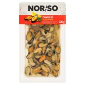 Ryby świeże i mrożone - Norso Omułki gotowane 200 g - miniaturka - grafika 1