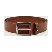 Paski - Tommy Hilfiger Skórzany pasek Denton - miniaturka - grafika 1