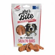 Przysmaki dla psów - BRIT Brit Lets Bite Meat Snacks Salmon Bars Przekąski Mięsne Dla Psa 80 g - miniaturka - grafika 1