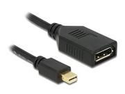 Pozostałe akcesoria sieciowe - DELOCK Adapter Displayport mini(M) - Displayport(F) 4K 65554 | Darmowa dostawa - miniaturka - grafika 1