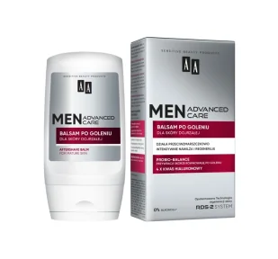 AA Men Advanced Care przeciwzmarszczkowy balsam po goleniu dla skóry dojrzałej 100ml - Balsamy po goleniu - miniaturka - grafika 1