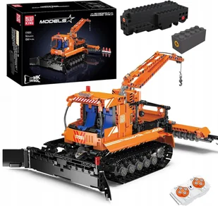 Zdalnie Sterowany Ratrak RC MOULD KING 17071 Klocki pług śnieżny TECHNIC - Klocki - miniaturka - grafika 1