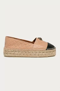 Espadryle damskie - Kurt Geiger London London - Espadryle skórzane Morella Eagle - grafika 1