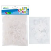 Pozostałe akcesoria dla plastyków - Craft with Fun Ozdoba dekoracyjna Piórka 20-30cm 16g Biel 12/288 - miniaturka - grafika 1