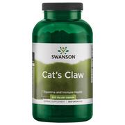 Suplementy naturalne - Swanson - Cat's Claw, Koci Pazur, 500mg, 250 kapsułek - miniaturka - grafika 1