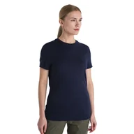 Koszulki sportowe damskie - Damska koszulka termoaktywna Icebreaker Merino 150 Tech Lite III SS midnight navy - L - miniaturka - grafika 1