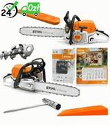 Piły spalinowe - Pilarka Stihl MS 400 C-M + KLIN DO DRZEWA, moc 5,4 KM, magnezowy tłok /W24h/ DORADZTWO => 794037600,  GWARANCJA 2 LATA, SPOKÓJ I BEZPIECZEŃSTWO - miniaturka - grafika 1