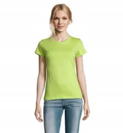 Koszulki i topy damskie - T-shirt Koszulka Damska WYSOKA JAKOŚĆ Sol's IMPERIAL 11502 Apple Green XXL - miniaturka - grafika 1