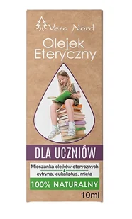 Vera Nord DLA UCZNIÓW - Mieszanka olejków eterycznych 7 ml VN-ME-DlaUczniow - Aromaterapia - miniaturka - grafika 1