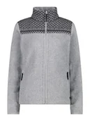 Kurtki damskie - CMP Kurtka polarowa w kolorze szarym - miniaturka - grafika 1