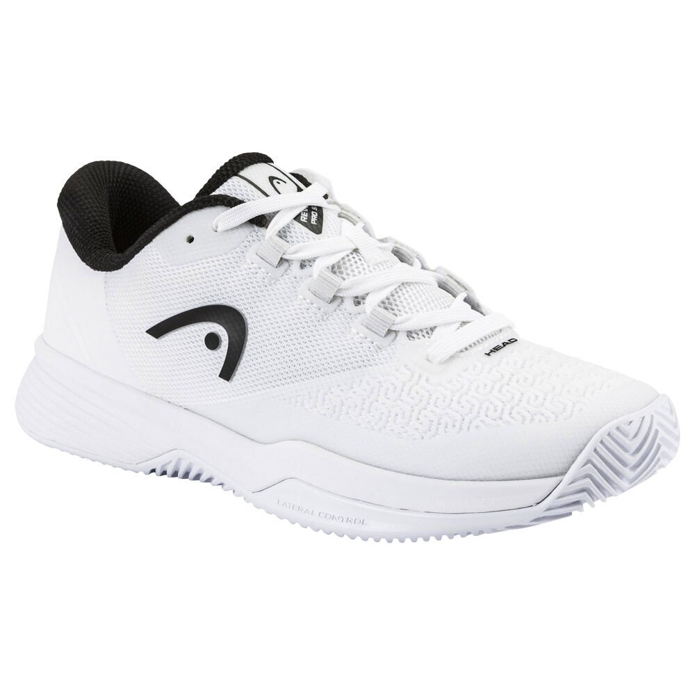 Buty tenisowe dziecięce Head Revolt Pro 5.0 Clay Junior White/Black EUR 39