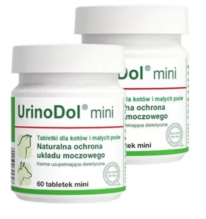 UrinoDol Mini 2x60 tabletek - Suplementy i witaminy dla psów - miniaturka - grafika 1