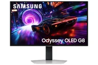 Monitory - Samsung G81SF 27" 4K Ultra HD OLED Srebrny LS27FG812SUXEN - miniaturka - grafika 1